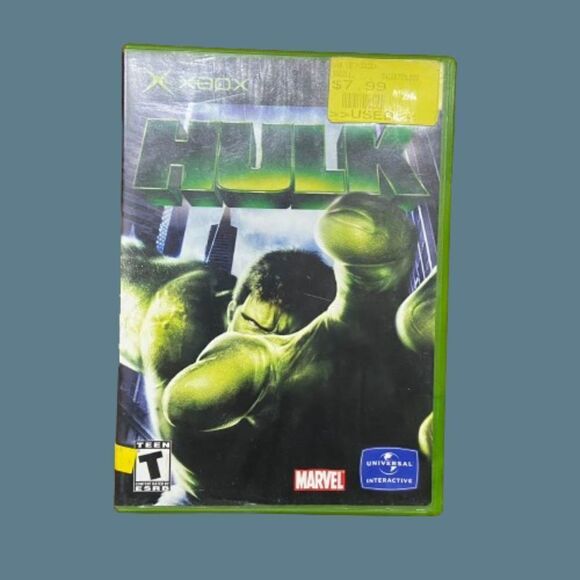 Hulk Microsoft Original Xbox Video Game Complete CIB With Manual Marvel - Picture 1 of 5